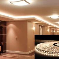 LED стрічка 12В B-LED 3528-120 NW 4500К 12Вт 1200Лм Нейтральний IP20 8мм